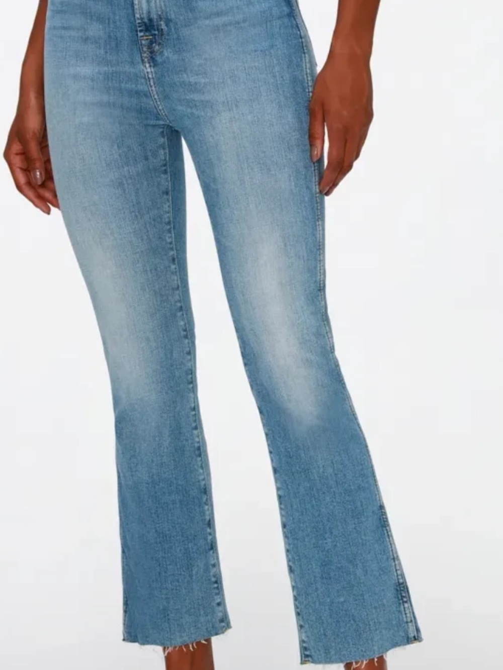 7 For All Mankind Light Blue Flare Jeans